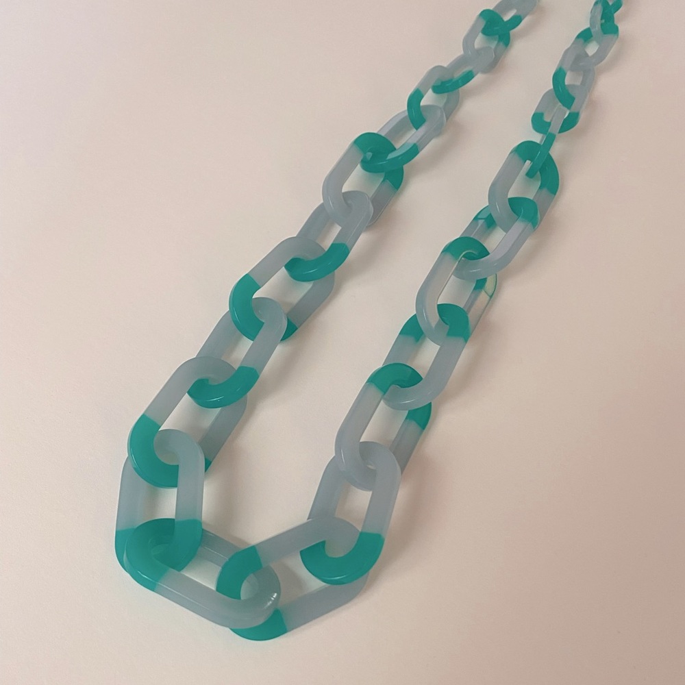 J. Crew Acrylic Chain Necklace
